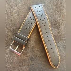 WatchCo Rally 22mm Watch Strap to fit TAG Heuer Grand Carrera or Monaco